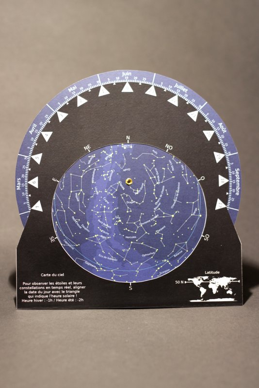 La carte du ciel : étoiles, constellations et planètes